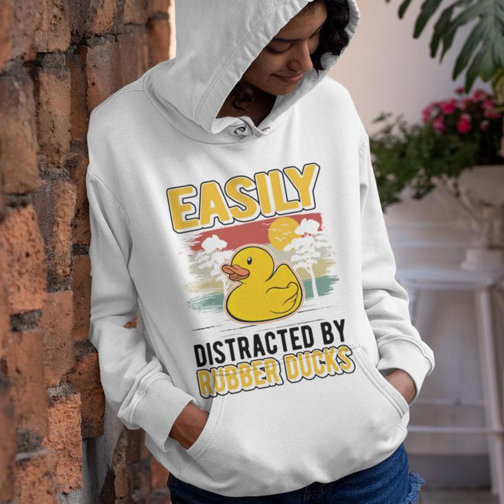 Easily Distracted By Rubber Ducks Duck V2 Youth Hoodie