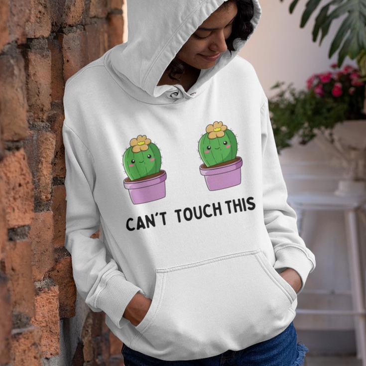 Funny Cactus Cant Touch This Youth Hoodie