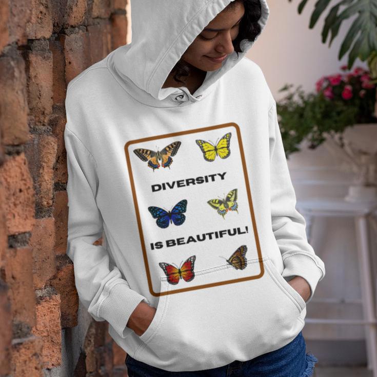 Funny The Butterfly Diversity Is Beatifull Tshirt Youth Hoodie