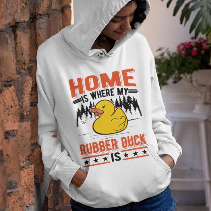 Home Is Where My Rubber Duck Youth Hoodie