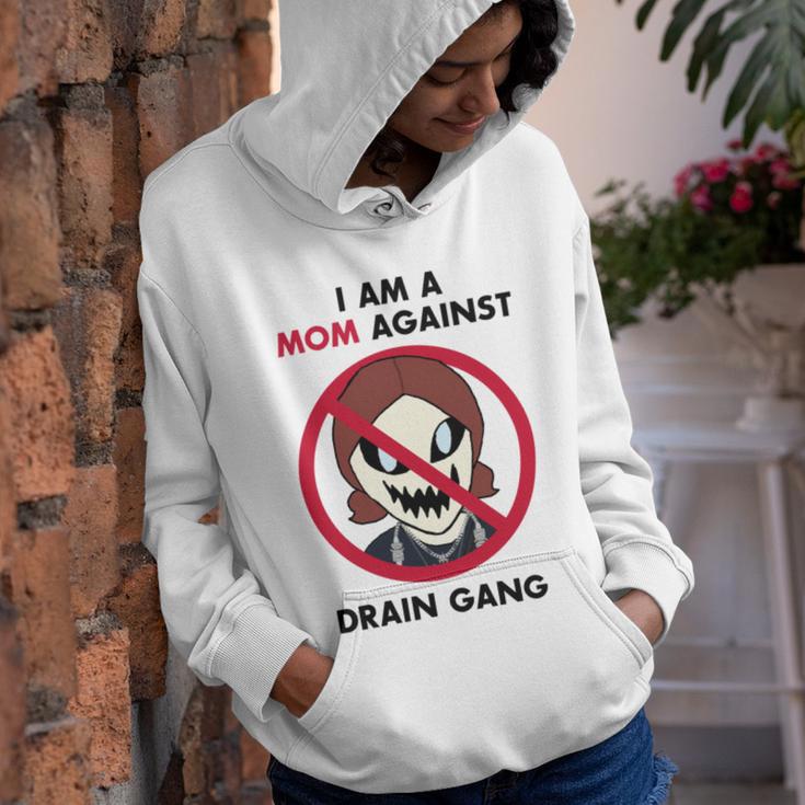 I Am A Mom Against Drain Gang V2 Youth Hoodie