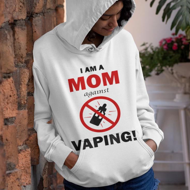 I Am A Mom Against Vaping V4 Youth Hoodie