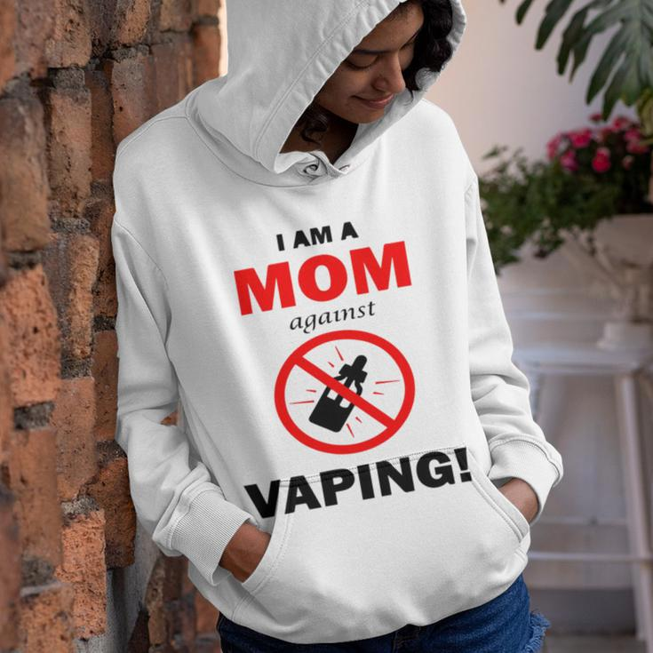 I Am A Mom Against Vaping V5 Youth Hoodie