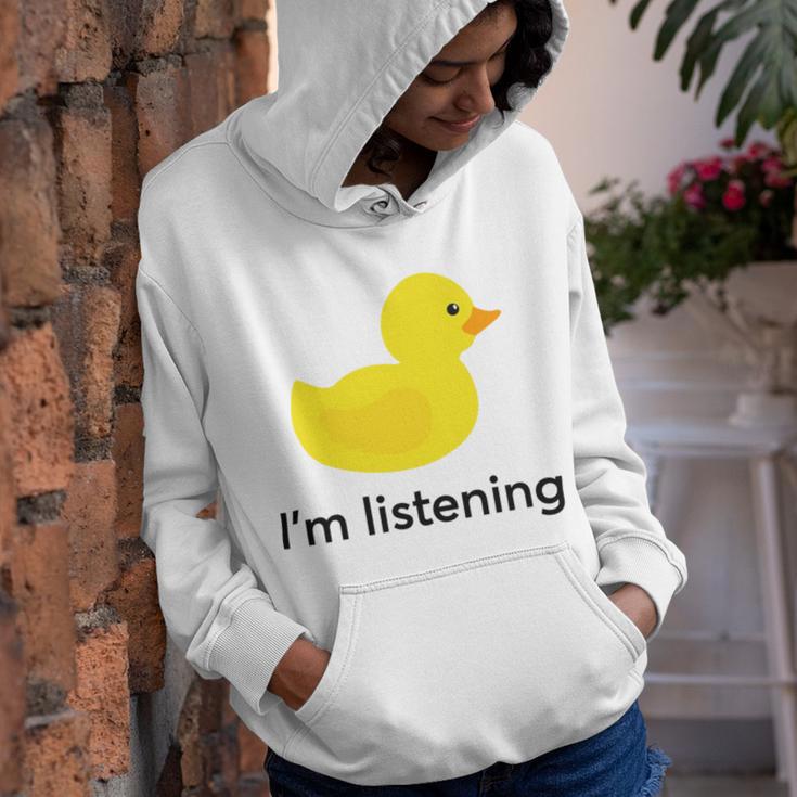 Programmer Rubber Duck Sticker Youth Hoodie