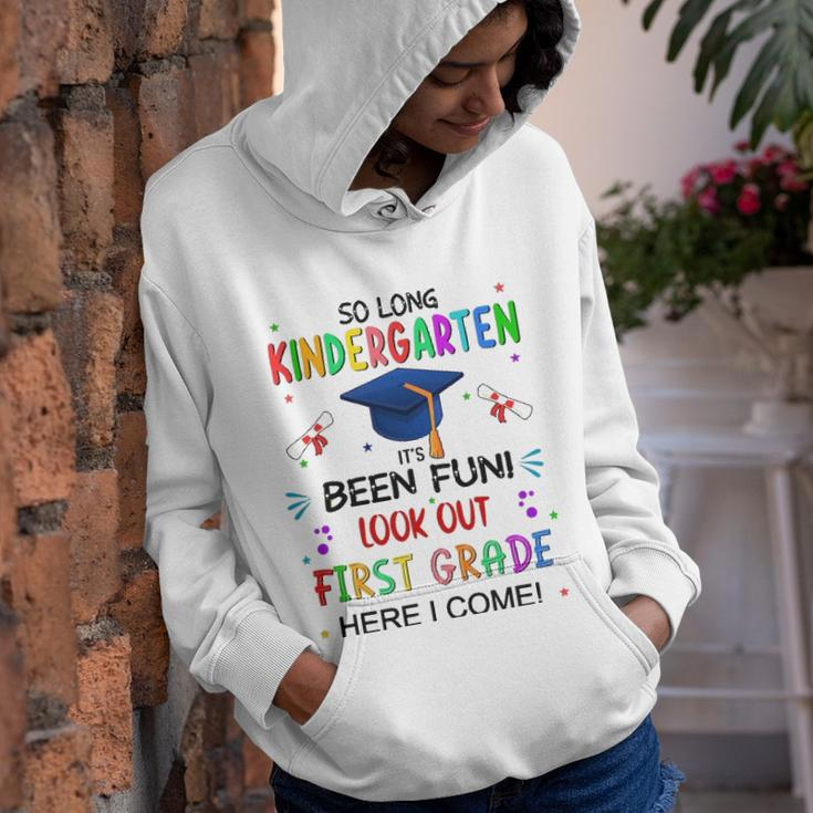 So Long Kindergarten 1St Here I Come Graduation Youth Hoodie
