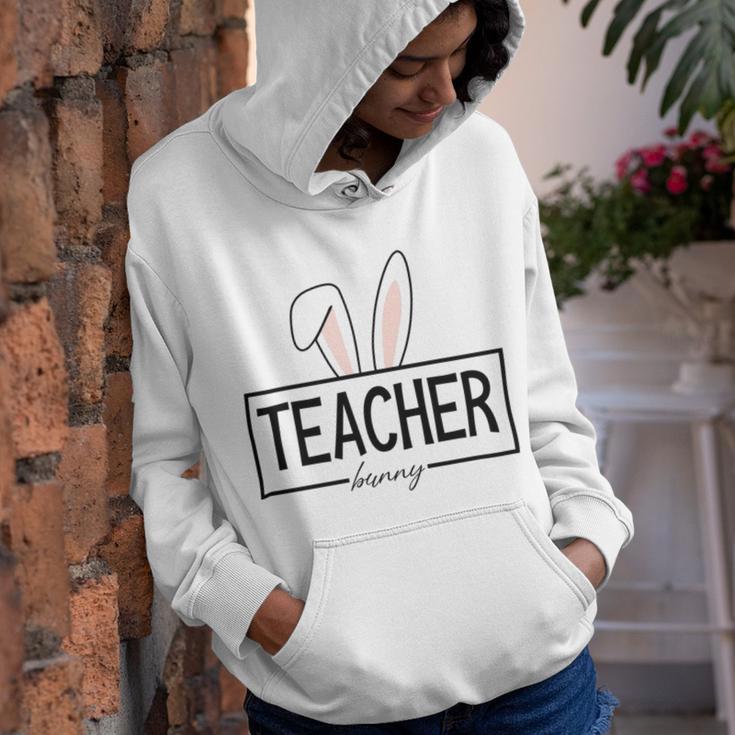 Teacher Bunny Easter Youth Hoodie