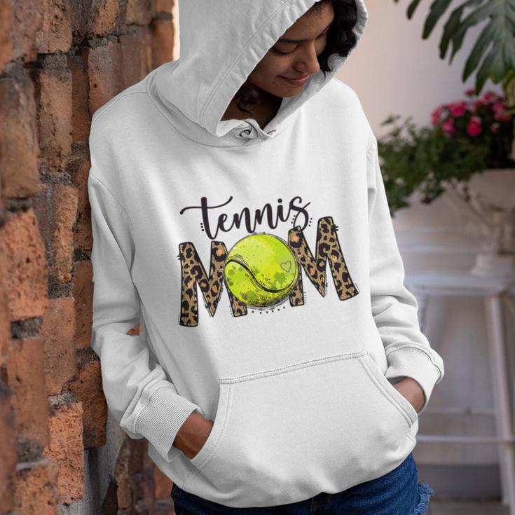 Tennis Mom Leopard Tennis Mom Mothers Day Youth Hoodie