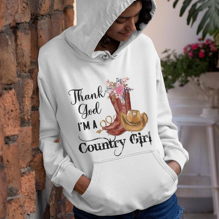 Thank God Im A Country Girl Youth Hoodie