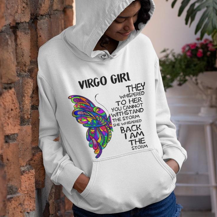 Virgo Girl Birthday I Am The Storm Youth Hoodie