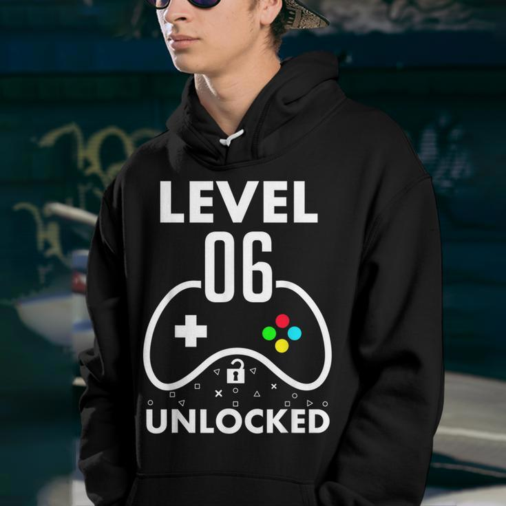 6Th Birthday Level 6 Unlocked Video Gamer Birthday Youth Hoodie