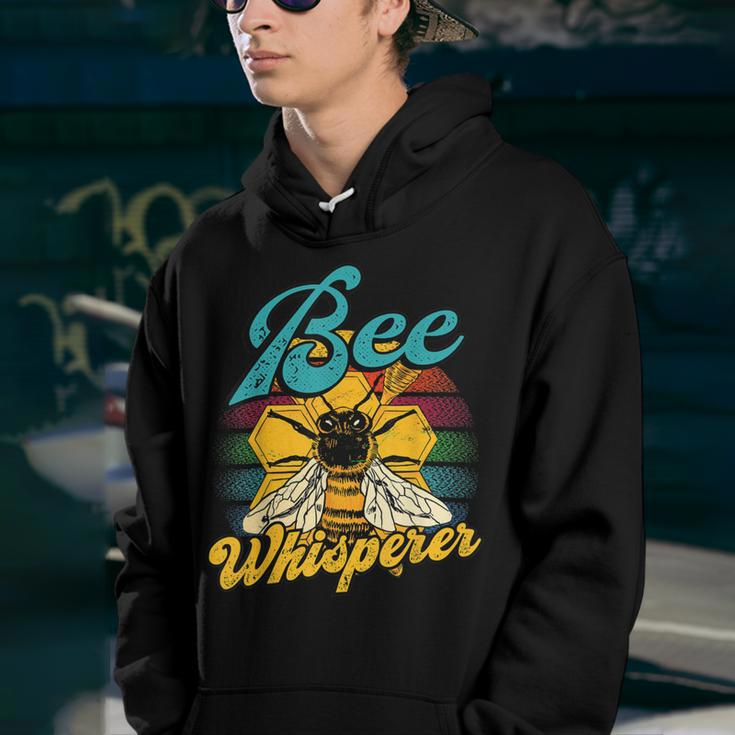 Bee Bee Bee Whisperer Vintage Retro Style Honeybee Hives Youth Hoodie