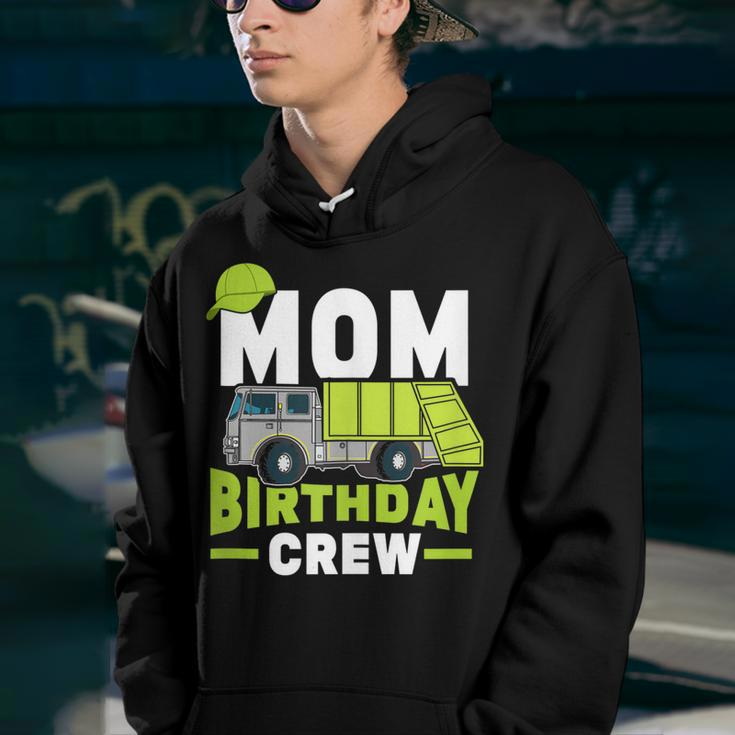 Birthday Party Mom Birthday Crew Garbage Truck Youth Hoodie
