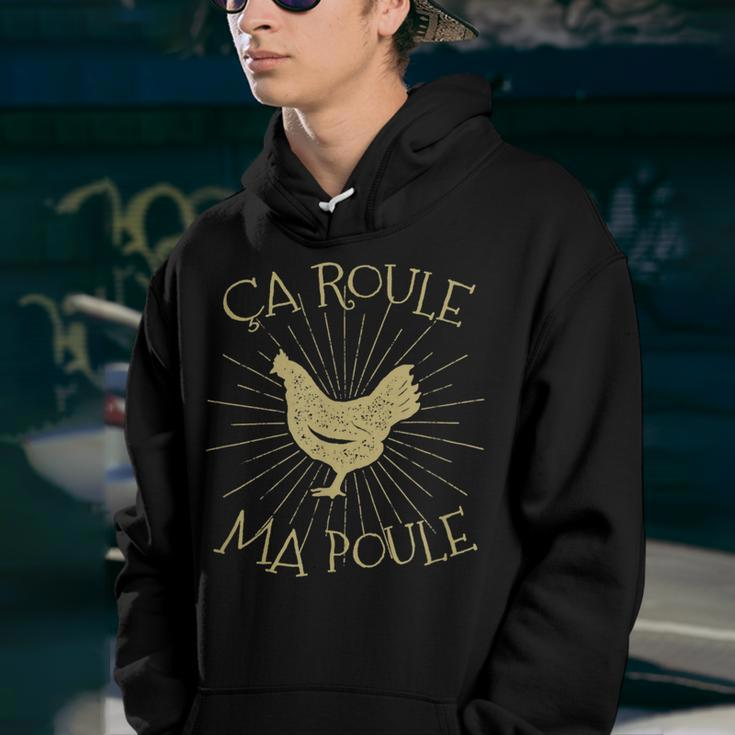 Chicken Chicken Chicken Ca Roule Ma Poule French Chicken V4 Youth Hoodie
