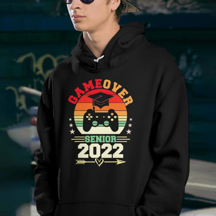 Game Over Class Of 2022 Senior Video Games Graduation Gamer Youth Hoodie