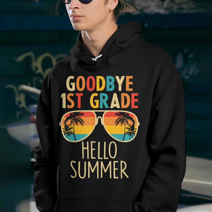 Goodbye 1St Grade Hello Summer Last Day Of School Boys Kids V2 Youth Hoodie