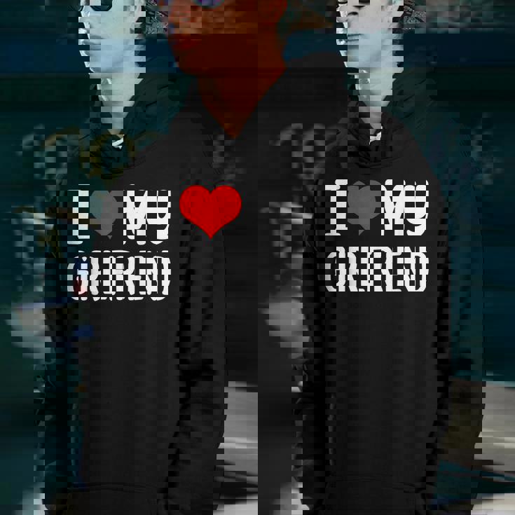 I Love My Girlfriend I Heart My Girlfriend Gf Youth Hoodie