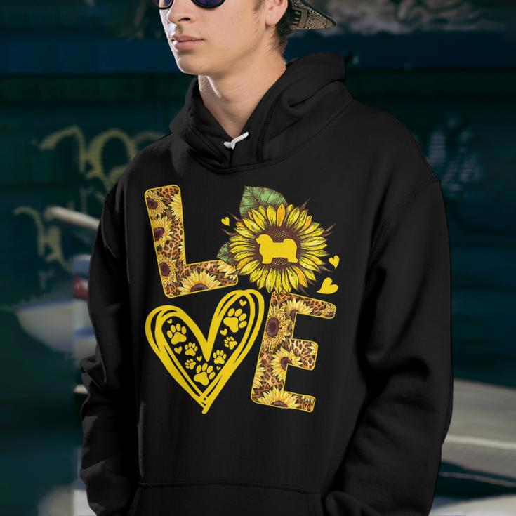 Love Havanese Sunflower Funny Dog Lover Youth Hoodie