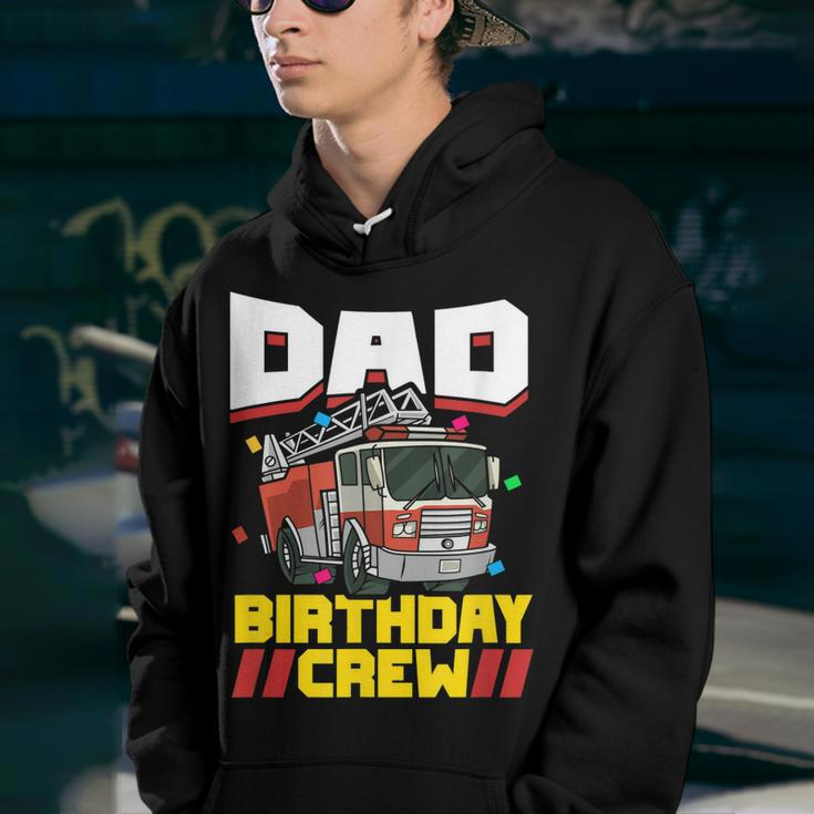 Mens Fire Truck Firefighter Party Dad Birthday Crew Youth Hoodie