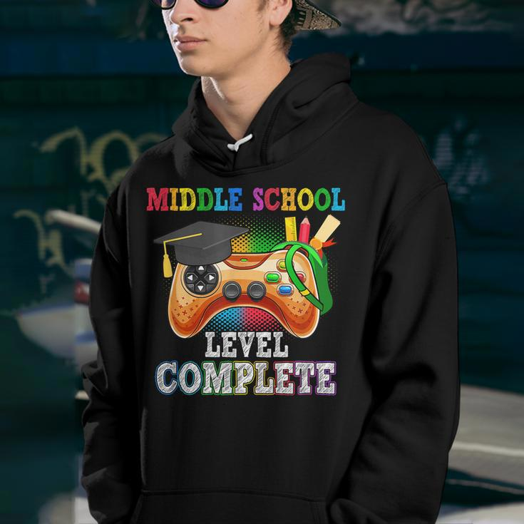 Middle School Level Complete Last Day Of School Graduation Youth Hoodie