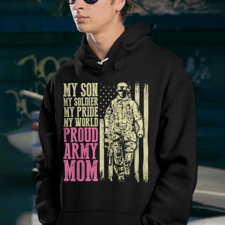 My Son My Soldier Hero Proud Army Mom 699 Shirt Youth Hoodie