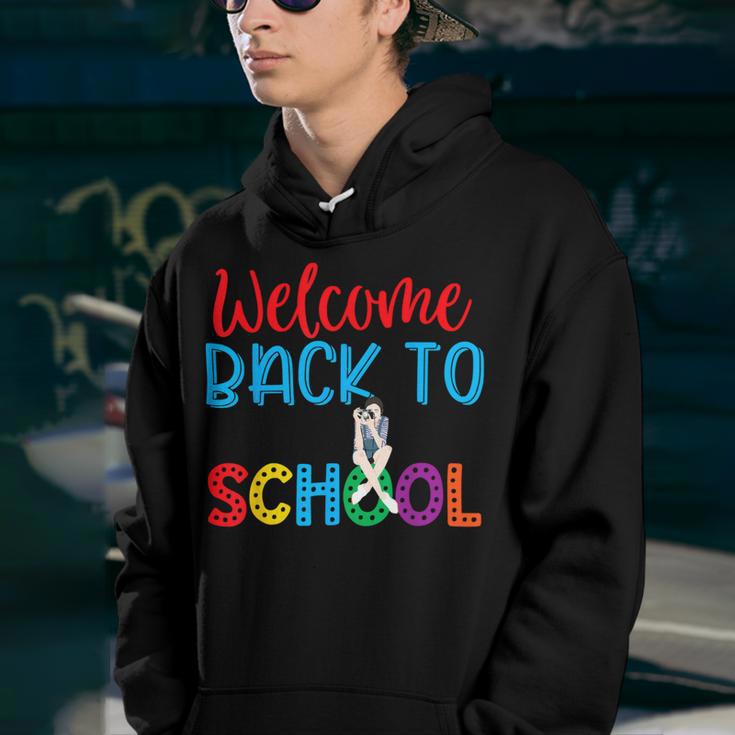 Welcome Back To School Funny Teacher 491 Shirt Youth Hoodie