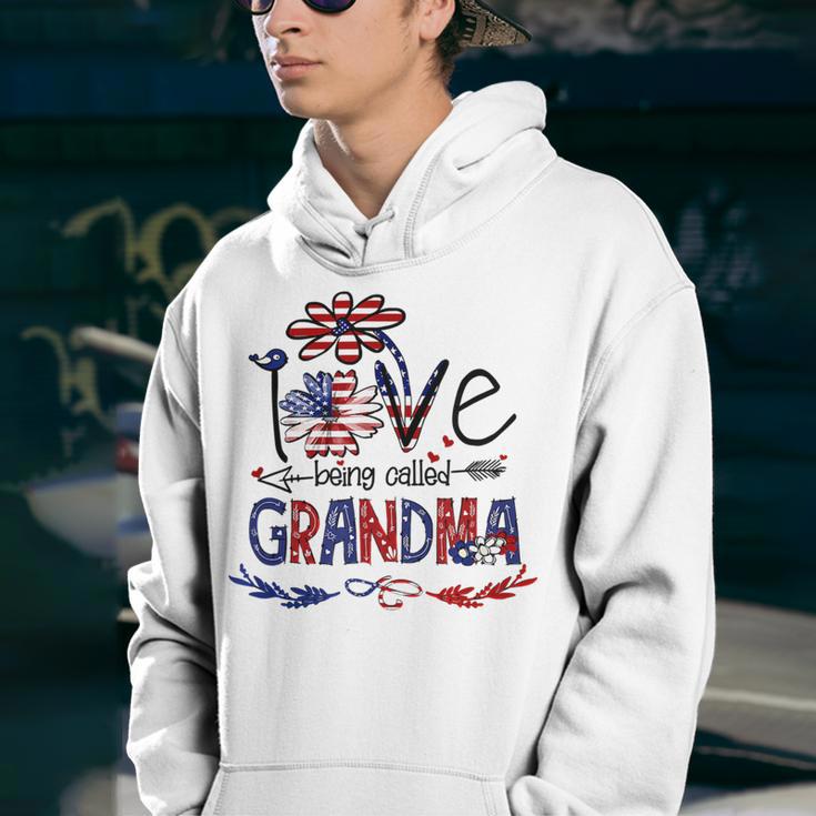 Being Called Grandma Sunflower Usa 685 Shirt Youth Hoodie