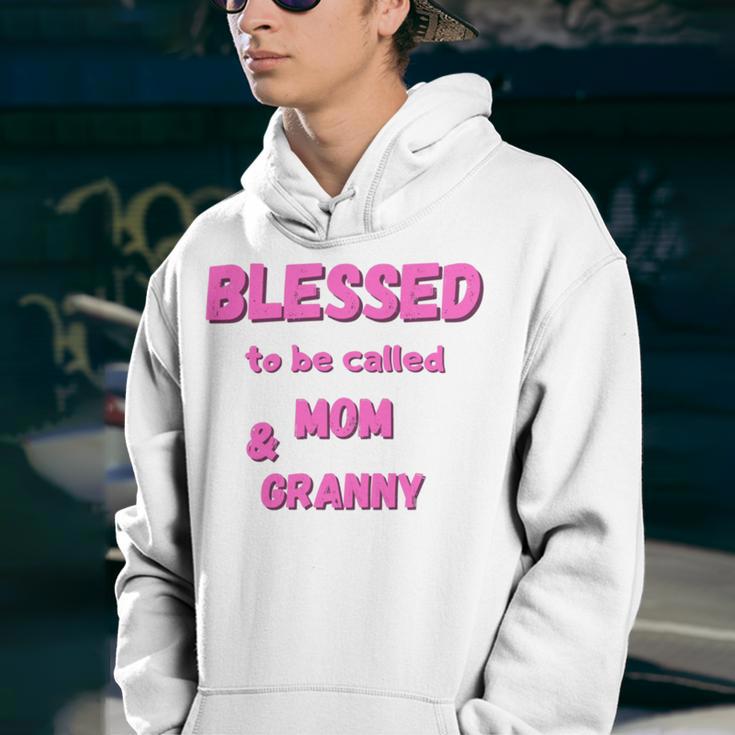 Blessed To Be Called Mom Granny Best Quote Youth Hoodie