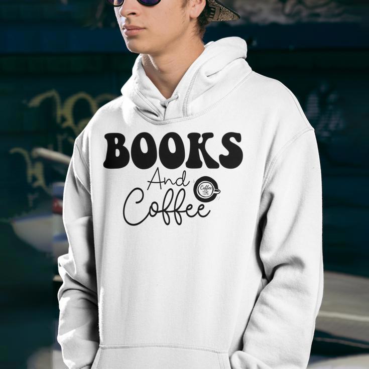 Books And Coffee Books Lover Tee Coffee Lover Gift For Books Lover Gift For Coffee Lover Books And Coffee Tee Youth Hoodie