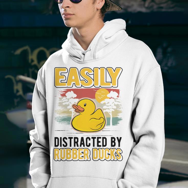 Easily Distracted By Rubber Ducks Duck V2 Youth Hoodie