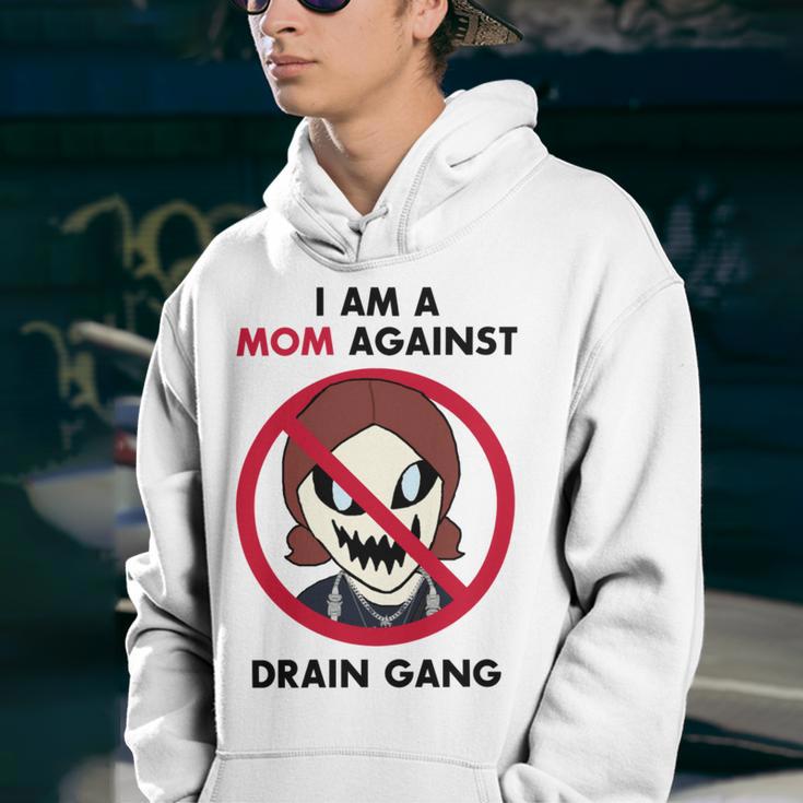 I Am A Mom Against Drain Gang Youth Hoodie