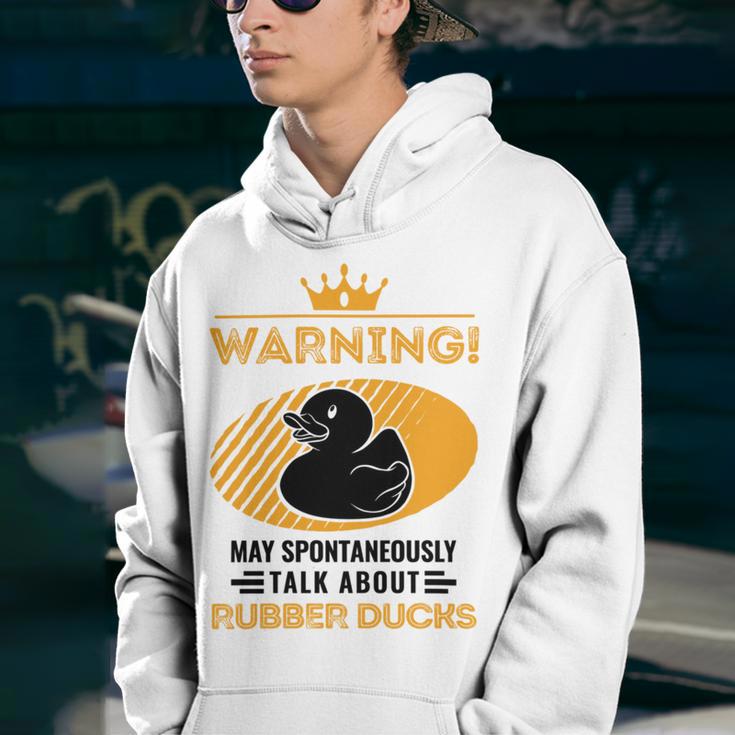 May Spontaneously Talk About Rubber Ducks Youth Hoodie