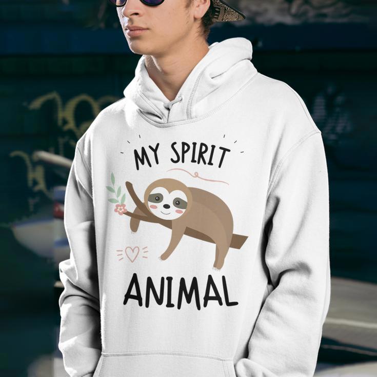 Sloth My Spirit Animal Nap Sloth Lazy 843 Shirt Youth Hoodie