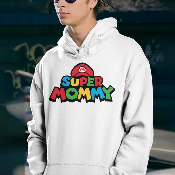 Super Mommy Funny Mom Mothers Day Idea Video Gaming Lover Gift Birthday Holiday By Mesa Cute Youth Hoodie