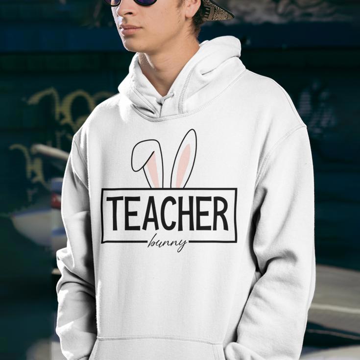 Teacher Bunny Easter Youth Hoodie