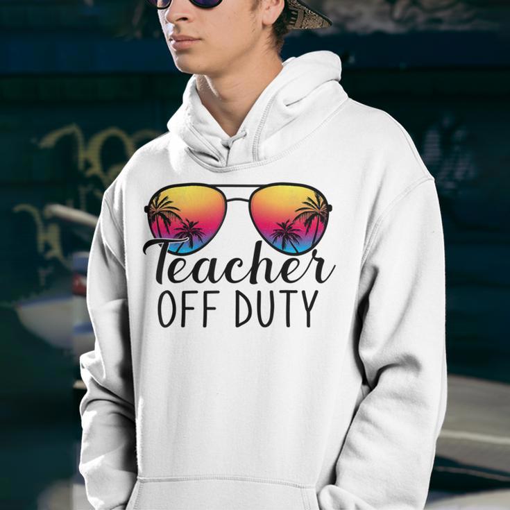 Teacher Off Duty Last Day Of School Teacher Summer Youth Hoodie