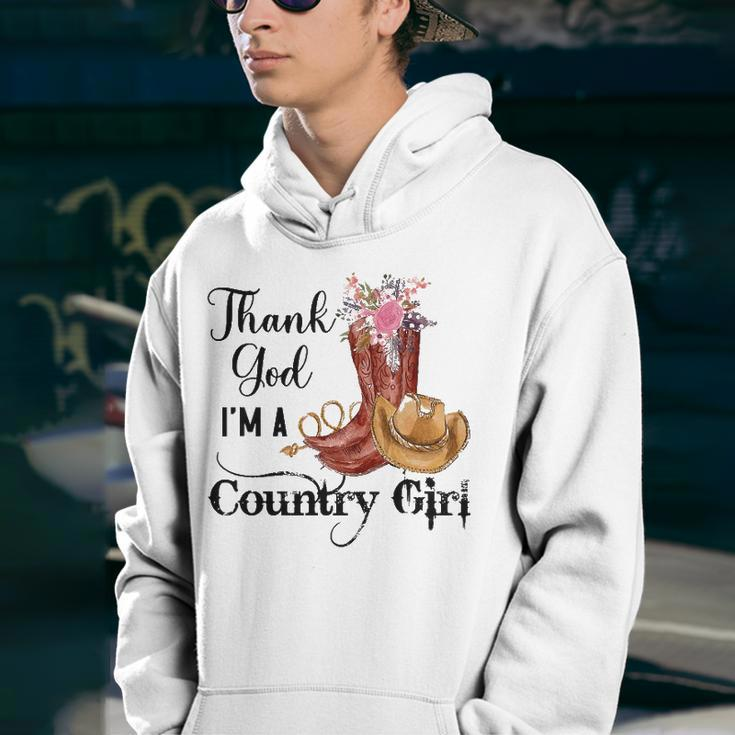 Thank God Im A Country Girl Youth Hoodie