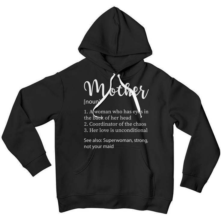 Funny Mother Noun Definition Youth Hoodie