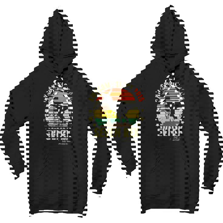 Kids Seventh Dinosaur 7 Years Old 2015 Im 7 7Th Birthday Rex Funny Youth Hoodie