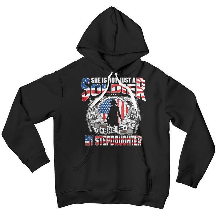 My Stepdaughter Is A Soldier Hero 683 Shirt Youth Hoodie