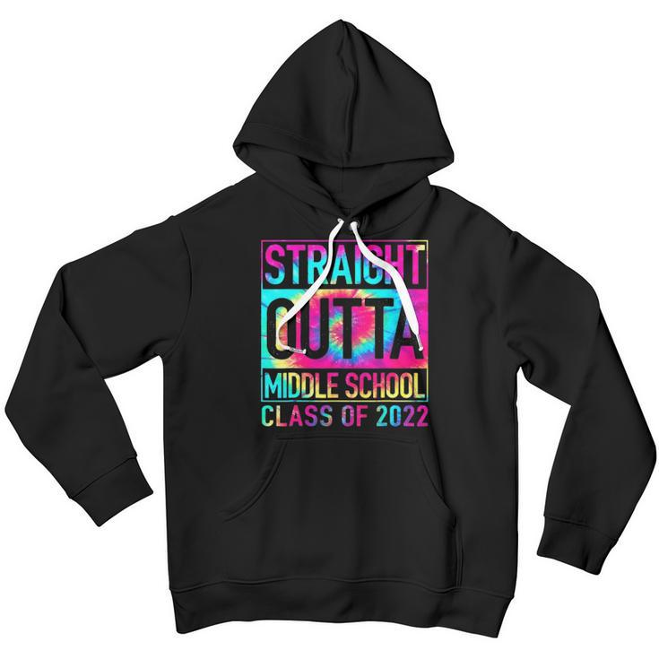 Straight Outta Middle School 2022 Graduation Gift Youth Hoodie