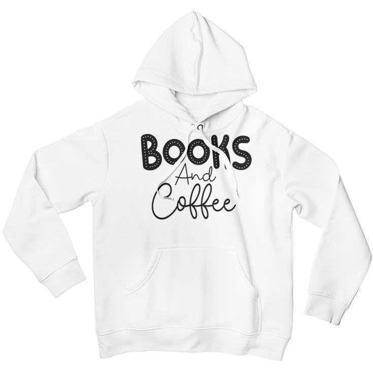 Books And Coffee Books Lover Tee Coffee Lover Gift For Books Lover Gift For Coffee Lover Youth Hoodie