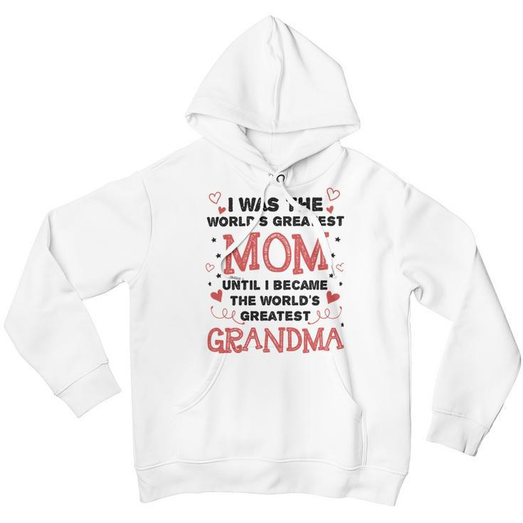 From Worlds Greatest Mom To Worlds Greatest Grandma 84 Trending Shirt Youth Hoodie