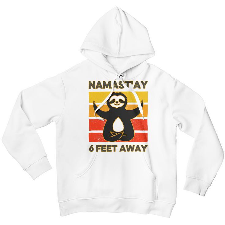 Funny Cute Sloth Yoga Namastay Social 863 Shirt Youth Hoodie