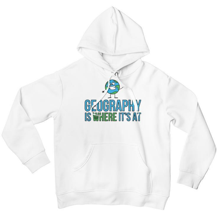 Funny Earth School - Geography Is Where Its At Youth Hoodie