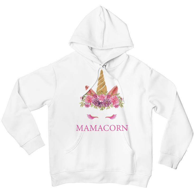 Funny Mamacorn Unicorn Mom Mothers Day Youth Hoodie