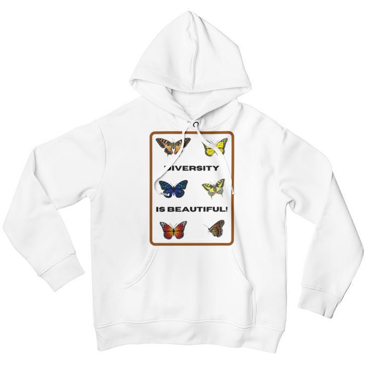 Funny The Butterfly Diversity Is Beatifull Tshirt Youth Hoodie