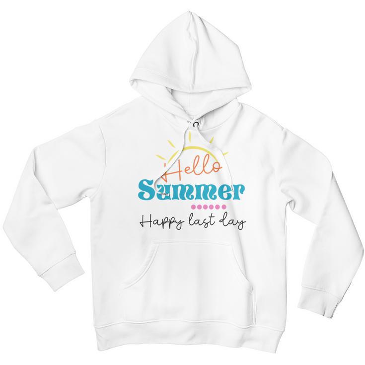 Happy Last Day Hello Summer Teachers Gifts Teacher Lover Summer Gift V2 Youth Hoodie