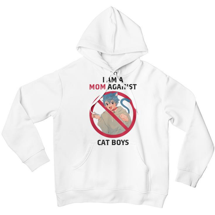 I Am A Mom Against Cat Boys V2 Youth Hoodie