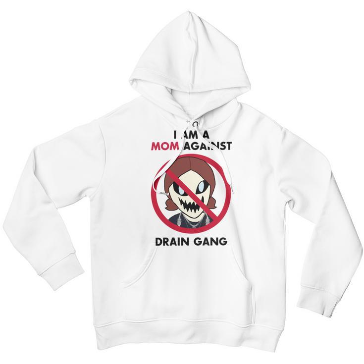 I Am A Mom Against Drain Gang V2 Youth Hoodie