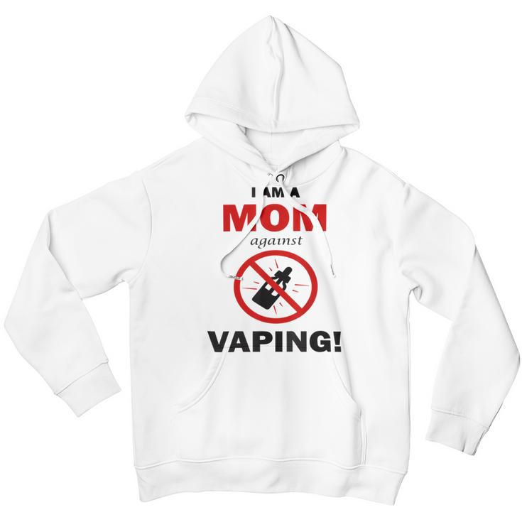 I Am A Mom Against Vaping V4 Youth Hoodie